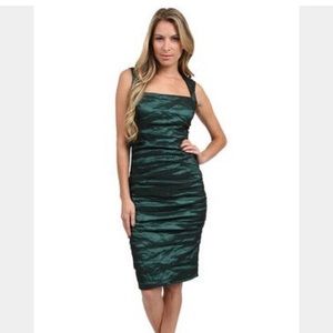 Nicole Miller Metallic BodyCon Dress